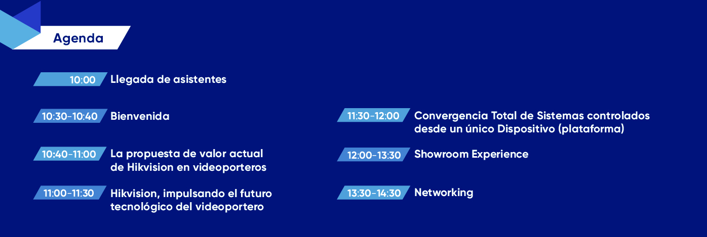 Landing agenda Barcelona